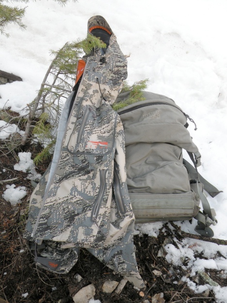 Pack cover or jacket… no water or wind is getting through.